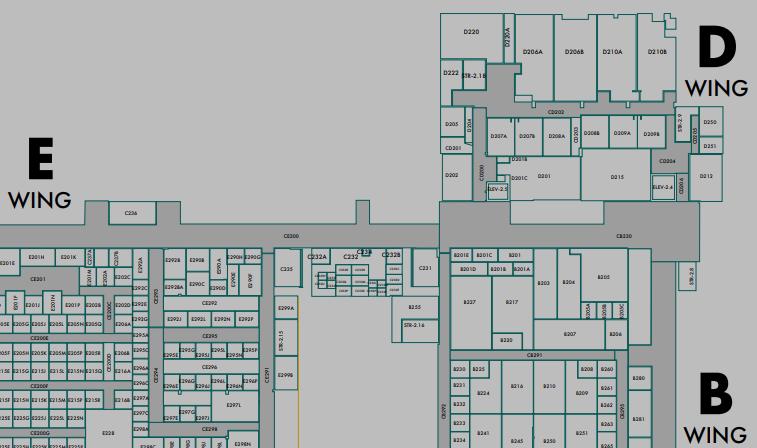 1st & 2nd Floor Maps